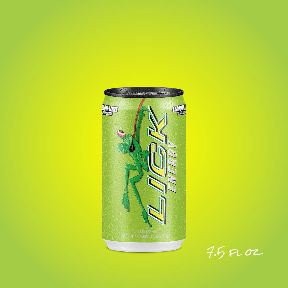 PALACE SURKIT FOOD LIME GREEN Lサイズ Lemon Lime Energy Drink | Crisp Citrus Flavor | LICK Energy – Lick