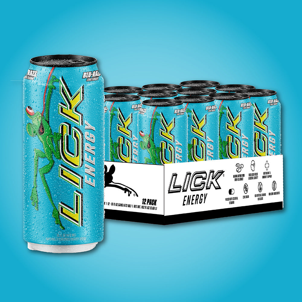 LICK Blu-Razz 12 Pack 16oz