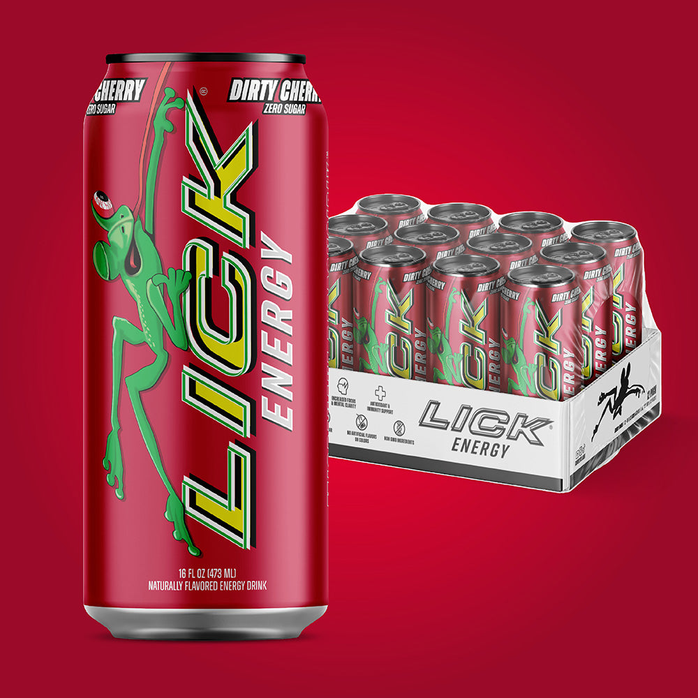 LICK Dirty Cherry 1 12 Pack 16oz